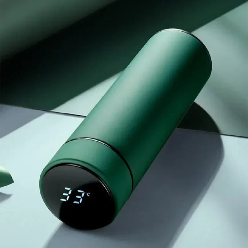 Insulated Stainless Steel Temperature Display Thermos