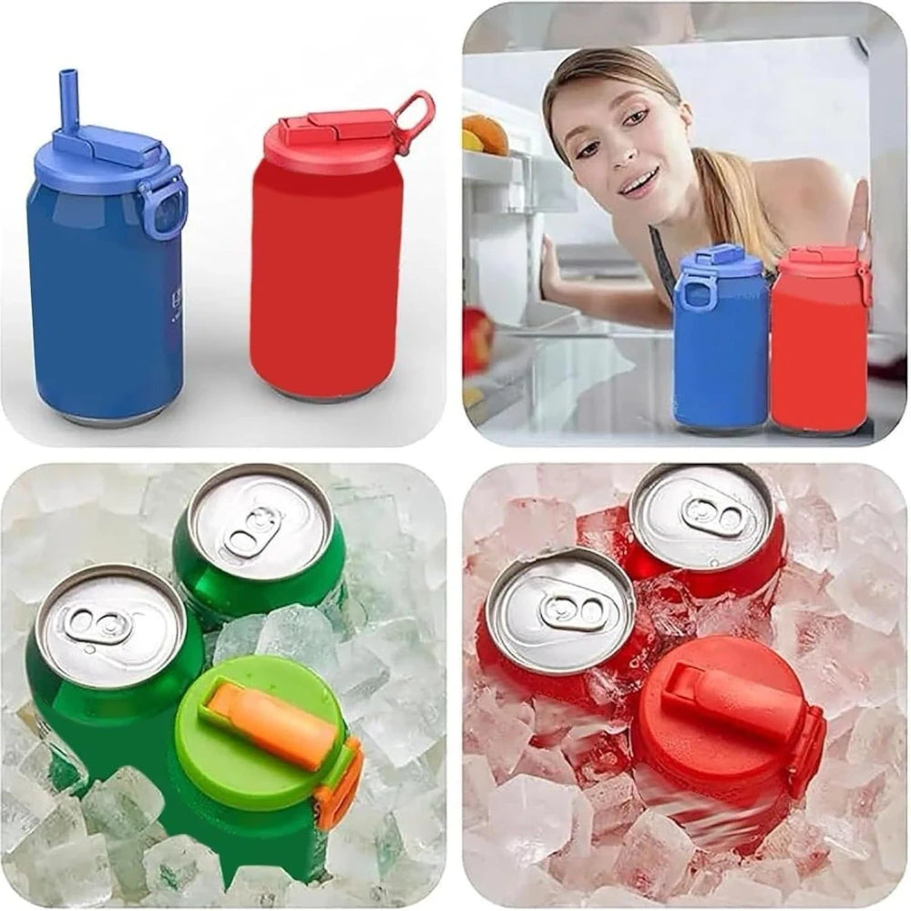Reusable Silicone Soda Can Lids