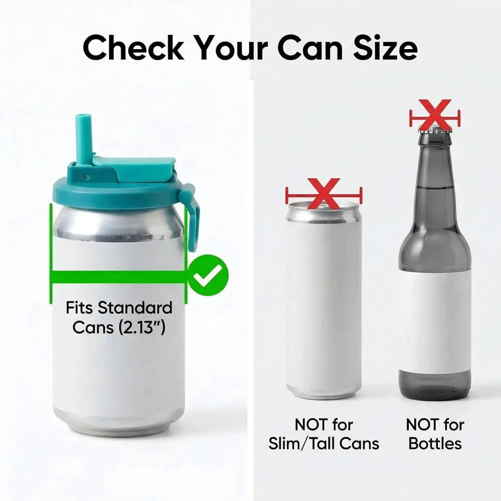 Reusable Silicone Soda Can Lids