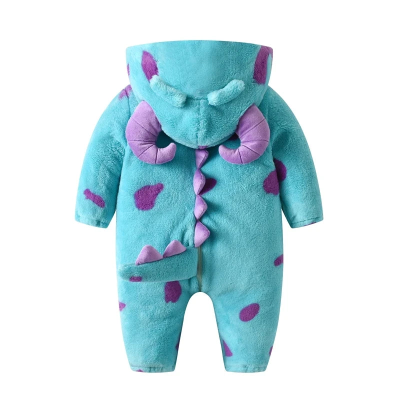 Hooded Fleece Baby Snowsuit