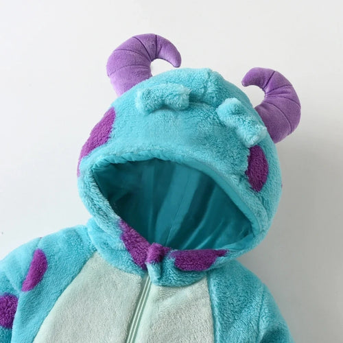 Hooded Fleece Baby Snowsuit